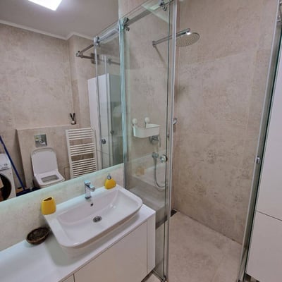 Rental of a spacious 3-room apartment, 67 m², city center, Belgrade, Serbia